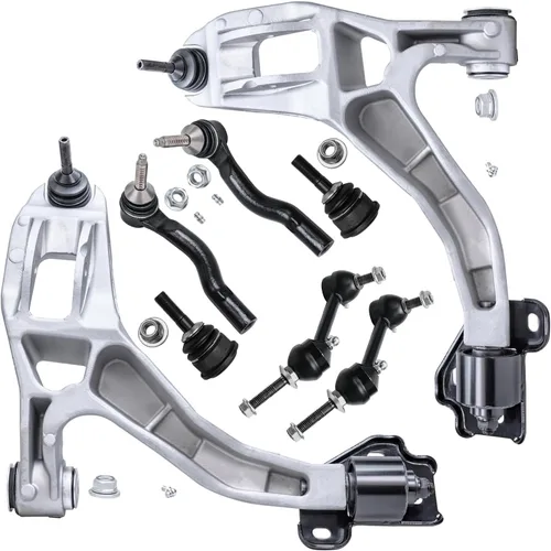 Vista 338 de Detroit Axle - Kit de brazos de control de extremo de 8 piezas para Toyota 2001-2003 Highlander 2002-2003 Camry Lexus ES300, 2 conjuntos de brazos