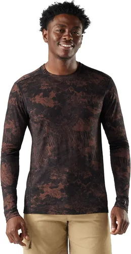 Vista 14 de SmartWool Capa Base de Merino Clásica para Hombre de Manga Larga para Todas las Estaciones Negro
