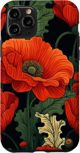 Vista 10 de Funda de flor de amapola para iPhone 15