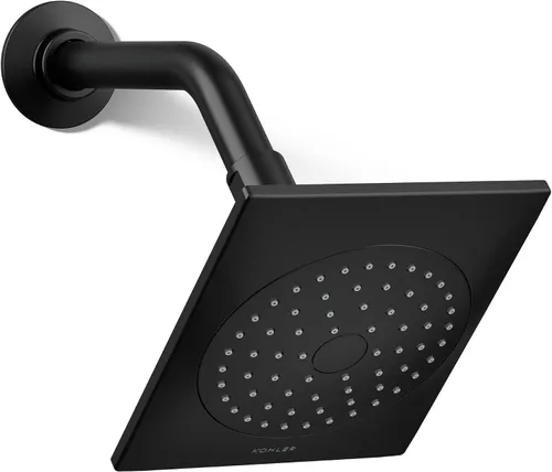 Vista 14 de Kohler 45215-G-BN Loure® Cabezal de ducha de una sola función, 1.75 gpm, níquel cepillado vibrante 2-cepillado níquel