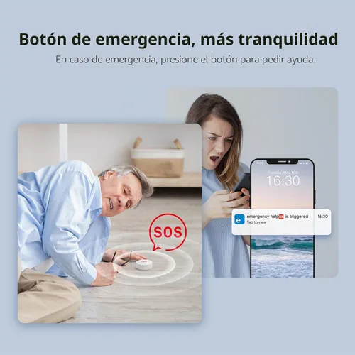 Vista 7 de Interruptor Zigbee SONOFF, SNZB-01P Botón de Pulsión Inalámbrico, Soporta la Creación de Escenas Inteligentes, Activa los Dispositivos Conectados