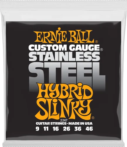 Vista 6 de Ernie Ball Extra Slinky - Cuerdas de guitarra eléctrica de acero inoxidable, calibre 8-38 (P02249)