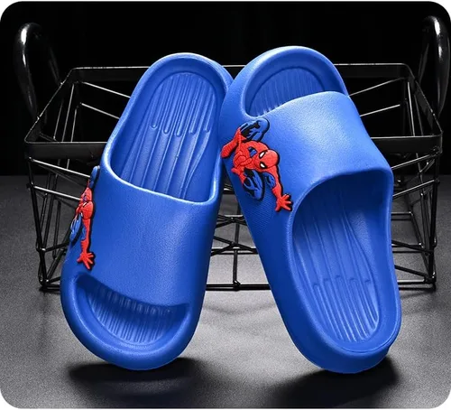Vista 3 de Sandalias antideslizantes de EVA para niños y niñas, suela gruesa suave y cómoda para baño, ducha, verano, piscina, playa
