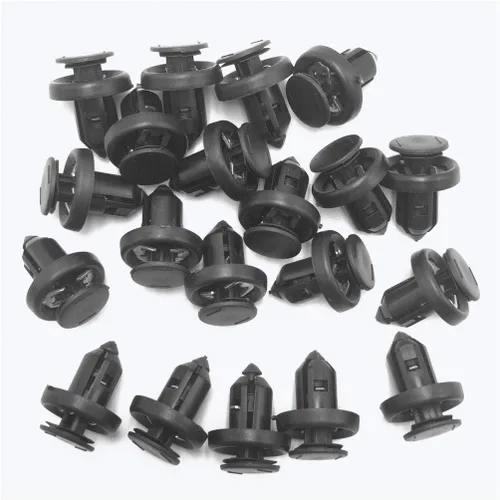 Vista 8 de Lantee 20 clips de parachoques y sujetadores de protección contra salpicaduras con inserto de metal para Honda 91505-S9A-003 apto para Accord Civic