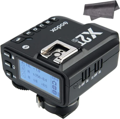 Vista 8 de Godox Disparador de flash inalámbrico X2T-S compatible con cámara Sony, conexión Bluetooth, control de aplicación, transmisor HSS 1/8000s para Godox