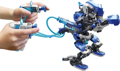 Vista 3 de Thames & Kosmos Kit de experimento STEM de bots de boxeo hidráulicos ¡Construye dos robots de boxeo impulsados por energía hidráulica! Explora