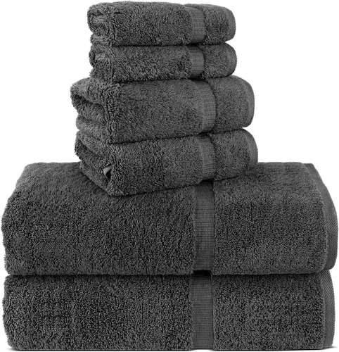 Vista 24 de Chakir Turkish Linens Toallas turcas de alta calidad 100% algodón para baño, toallas de baño grandes de 30 x 60 pulgadas (4 piezas, aguamarina)