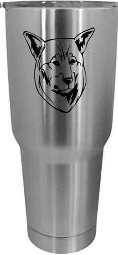Vista 238 de Cairn Terrier - Vaso grabado con temática de perro, 30 onzas