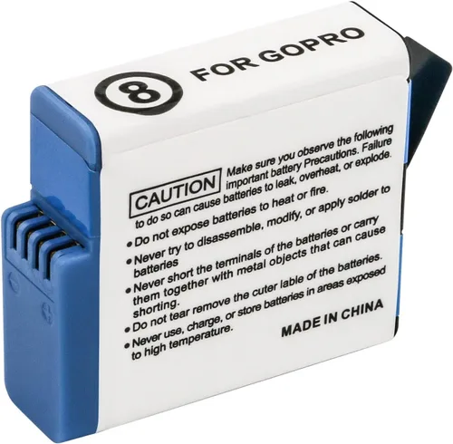 Vista 2 de Kastar Paquete de 1 batería de repuesto AHDBT-801 para GoPro HERO8 Hero 8, AHDBT-801, AHBBP-801, HERO7 Hero 7, AHDBT-701, AHBBP-701, HERO6 Hero 6