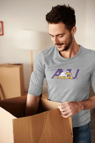 Vista 3 de CreateMyTee Camiseta de manga larga de Ashland University AU Mascot