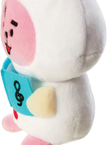 Vista 4 de AURORA, 61495, BT21 Productos Oficiales Cooky Winter, Juguete suave, rosa y blanco