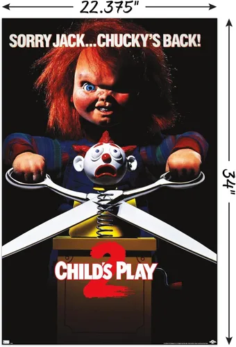 Vista 3 de Trends International Child'S Play 2 - Póster de pared de una hoja, 22.375 x 34 pulgadas, versión sin marco