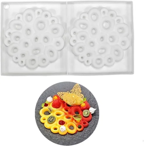 Vista 12 de mostsom Molde de silicona geométrico cuadrado para magdalenas, moldes de silicona antiadherentes para hornear pasteles de muffin, magdalenas