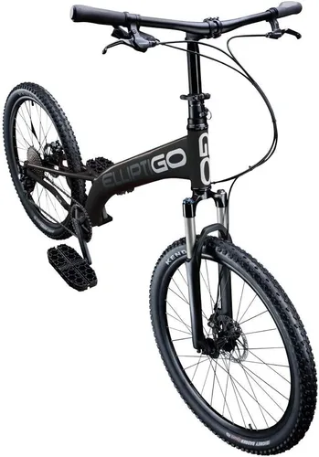 Vista 4 de ElliptiGO MSUB Bicicleta de pie para exteriores todo terreno, se convierte en bicicleta de interior Negro