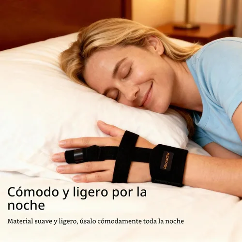 Vista 8 de Abaadlw Férula de dedo de gatillo 2 piezas, férula de dedo índice ajustable, férula de dedo medio, férula de dedo anular, férula de dedo meñique