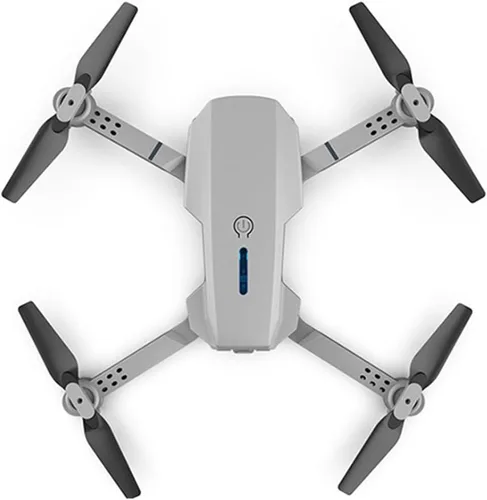 Vista 9 de E88 WIFI FPV Dron, Quadcopter con gran angular HD 4K Cámara de retención de altura RC plegable Quadcopter Drones UAV, negro