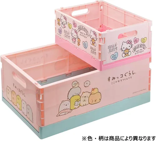 Vista 6 de Skater CTO1 Sumikko Gurashi - Caja de almacenamiento plegable, S