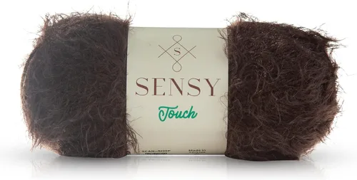 Vista 31 de Sensy Touch - Ovillo de lana, 3.5 onzas, 268 yardas, calibre 3 claro (blanco)