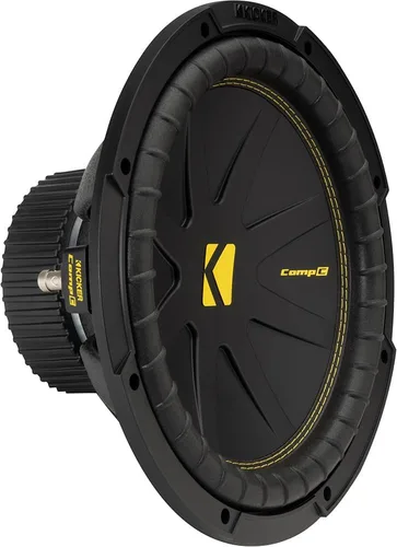 Vista 2 de KICKER 50CWCS124 CompC Subwoofer de 12", individual de 4 ohmios