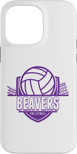 Vista 21 de Beavers Volleyball Back to School Spirit P Case for iPhone 17