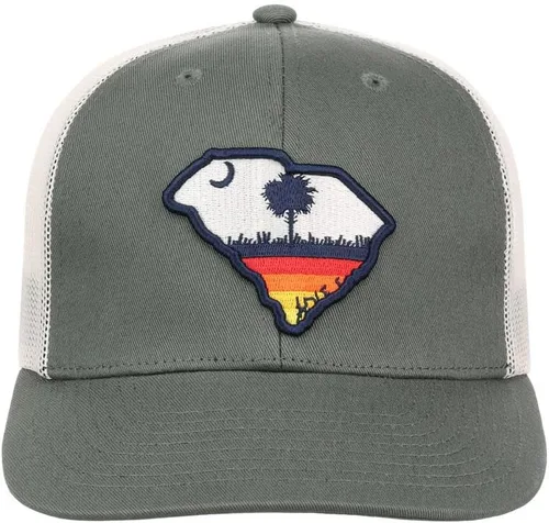 Vista 2 de Local Crowns Gorra con parche de Arkansas, OliveEmb Vistas