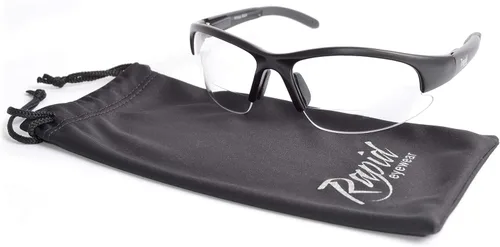 Vista 3 de Gafas rapidas y transparentes más 15 gafas de seguridad para hombres y mujeres Uso para bricolaje laboratorio y deportes ciclismo tiro golf etc