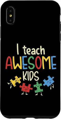 Vista 11 de iPhone 16 I Teach Awesome Kids Autismo Educación Especial Estuche para Maestro