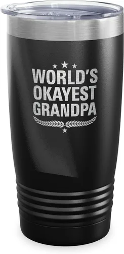 Vista 65 de World's Okayest Accountant - Vaso de regalo para compañeros de trabajo, regalo para miembros de la familia, regalos de Navidad, tazas de café