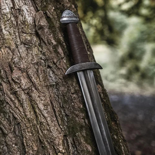 Vista 22 de Norse Tradesman Espada vikinga de acero para primavera