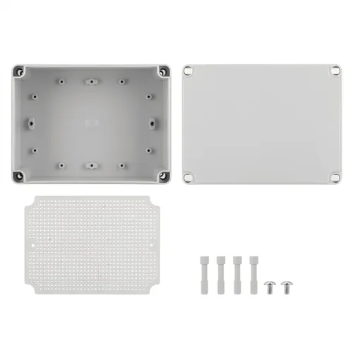 Vista 6 de Inkbird Plus Caja de conexiones de plástico, IP67 a prueba de polvo e impermeable, caja de bricolaje duradera para proyectos eléctricos, 8 x 6 x 4