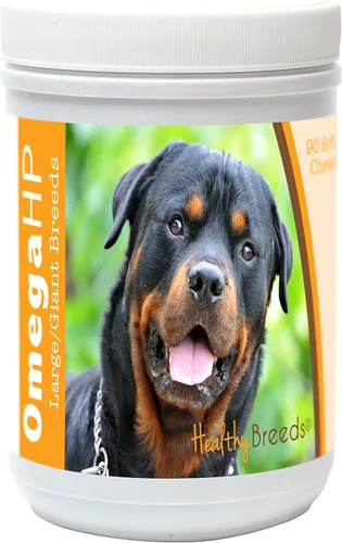 Vista 62 de Healthy Breeds Affenpinscher Omega HP - Masticables suaves para piel y pelaje, 60