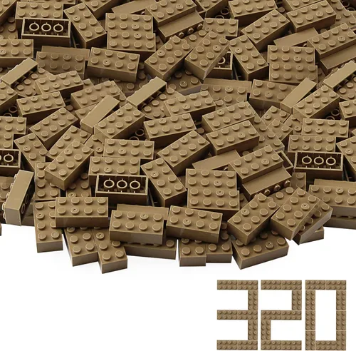 Vista 58 de 100 piezas 2 x 4 Ladrillos Piezas Negras Partes Clásico Juego Creativo Bloques de Construcción Juego de Partes Accesorios de Juguete Compatibles
