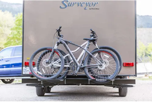 Vista 5 de Swagman soporte transportador de 2 bicicletas para defensa de caravana