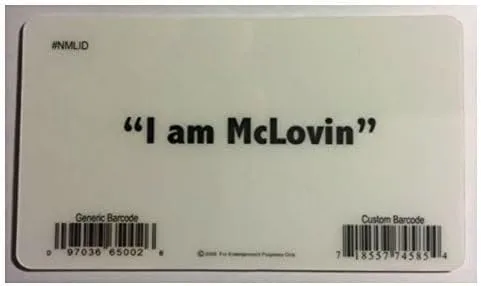 Vista 2 de McLovin - Licencia de conducir de Hawái - Superbad - Reproducción de utilería de película novedosa