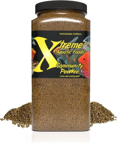 Vista 12 de Xtreme Community Peewee - Gránulos de 0.059 in: hundimiento lento e ideal para peces comunitarios, aumenta la salud inmune y digestiva, mejora