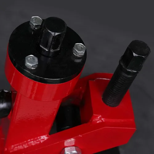 Vista 7 de Rompedor de cuentas de neumáticos universal para neumáticos, herramienta de cambio de cuentas de neumáticos manual rojo para automóvil, camión