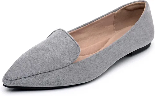 Vista 8 de VenusCelia Zapatos planos Funkier para mujer Poliuretano negro