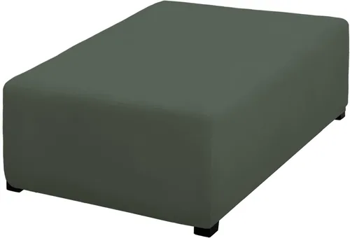 Vista 32 de PureFit Funda otomana súper elástica de ajuste perfecto cuadrada - Fundas otomanas para taburete y muebles plegables de almacenamiento para sala