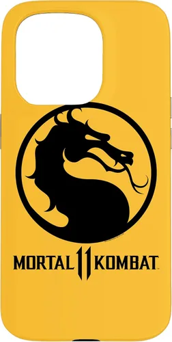Vista 14 de Mortal Kombat 11 Dragon Black Logo Case for iPhone 17