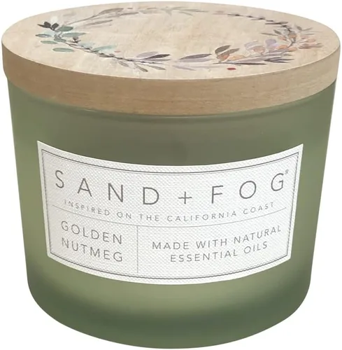 Vista 38 de Sand + Fog Vela perfumada - Chai – Aromas adicionales y tamaños – Mecha 100% de algodón sin plomo - Velas de lujo en frasco para refrescar el aire