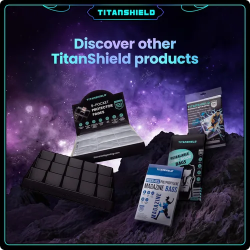 Vista 8 de TitanShield - Fundas Premium para Cartas Compatibles con Pokémon, One Piece, Lorcana, Flesh & Blood y Magic The Gathering MTG