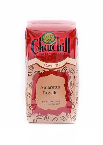 Vista 3 de Churchill Café Amaretto Royal 12 oz - Molido (Decaf)