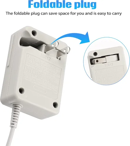 Vista 3 de Adaptador de CA Nintendo DSi - Cargador de viaje para el hogar (100-240v)