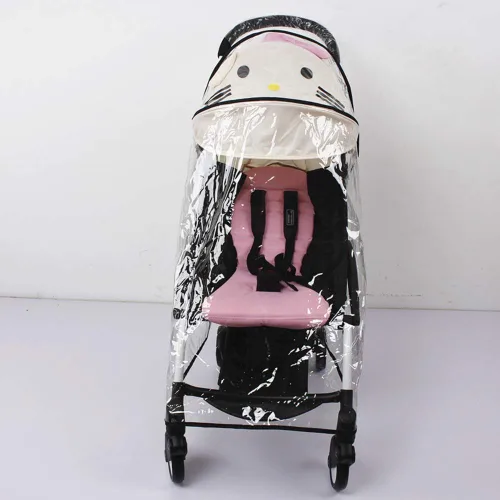 Vista 3 de SeedFuture Cubierta de lluvia para cochecito Babyzen YOYO, cubierta de viento para cochecito de bebé, accesorios para cochecito de bebé, impermeable