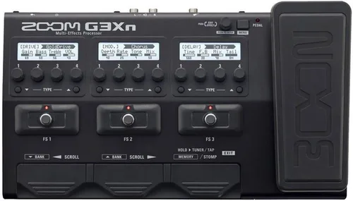 Vista 3 de Zoom G3n. Procesador multiefecto para guitarristas.