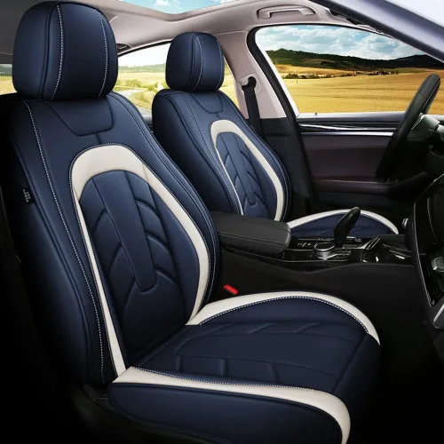 Vista 2 de Funda de asiento de automóvil para Ford Edge 2006-2019, cobertura completa, transpirable e impermeable, juego completo de accesorios