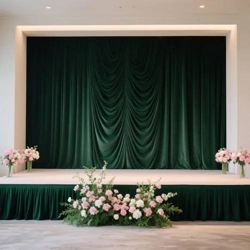 Vista 15 de Efavormart - Cubierta de escenario plegable de poliéster para plataforma de boda, color negro, 16 pulgadas x 10 pies