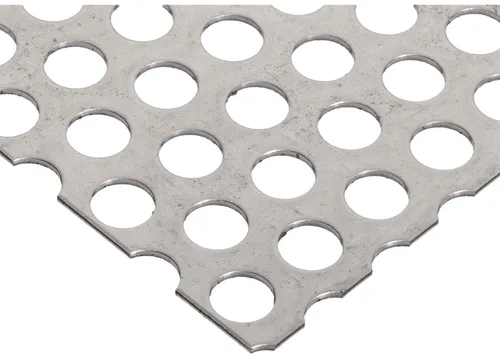 Vista 10 de 304, hoja perforada de acero inoxidable, sólida, acabo sin pulir (molinillo), sistema imperial, escalonada, 1