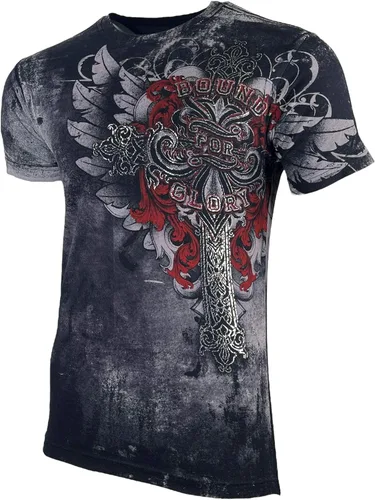 Vista 4 de Xtreme Couture by Affliction Camiseta Hombre Salvation Negro