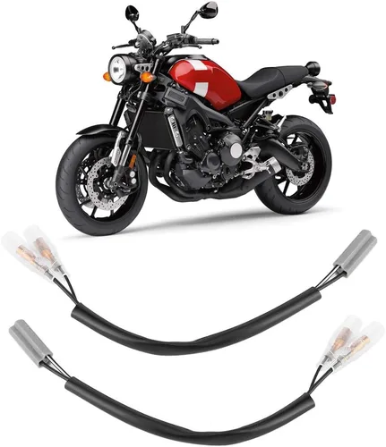 Vista 3 de Adaptador de cableado de giro, 7.5 in/7.5 pulgadas Adaptador de cableado de motocicleta Reemplazo de enchufe de 2 pines Conector de enchufe de cable